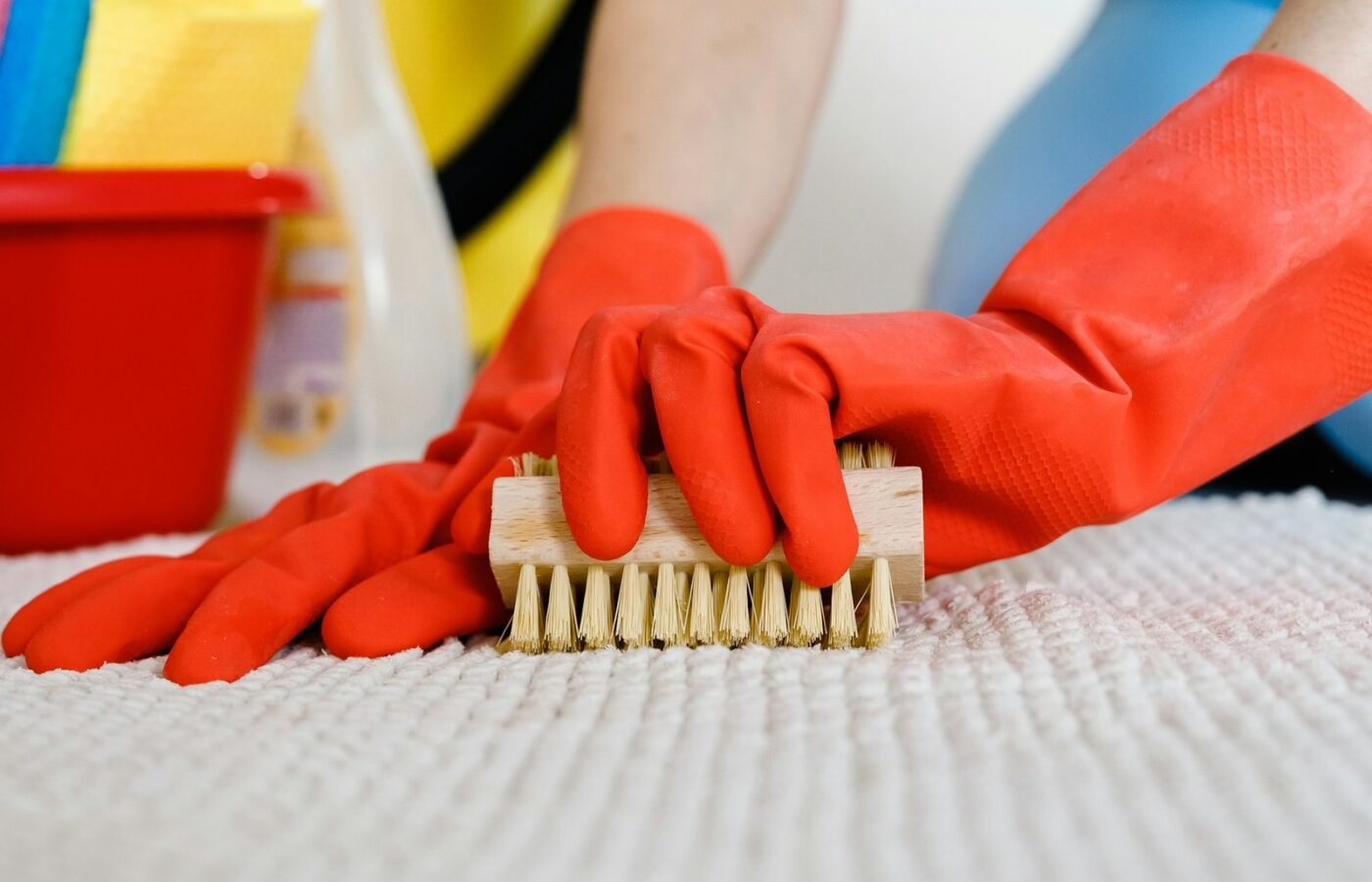 Rug cleaning job by Sky Carpet Cleaners in Northern Virginia